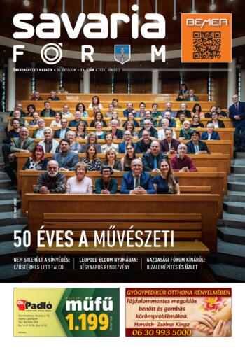 Savaria Frum 34. vfolyam 13. szm - 2025.06.02.